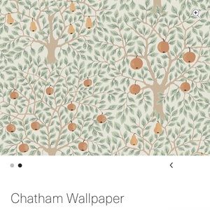 arhaus chatham wallpaper 3/4 roll CREAM